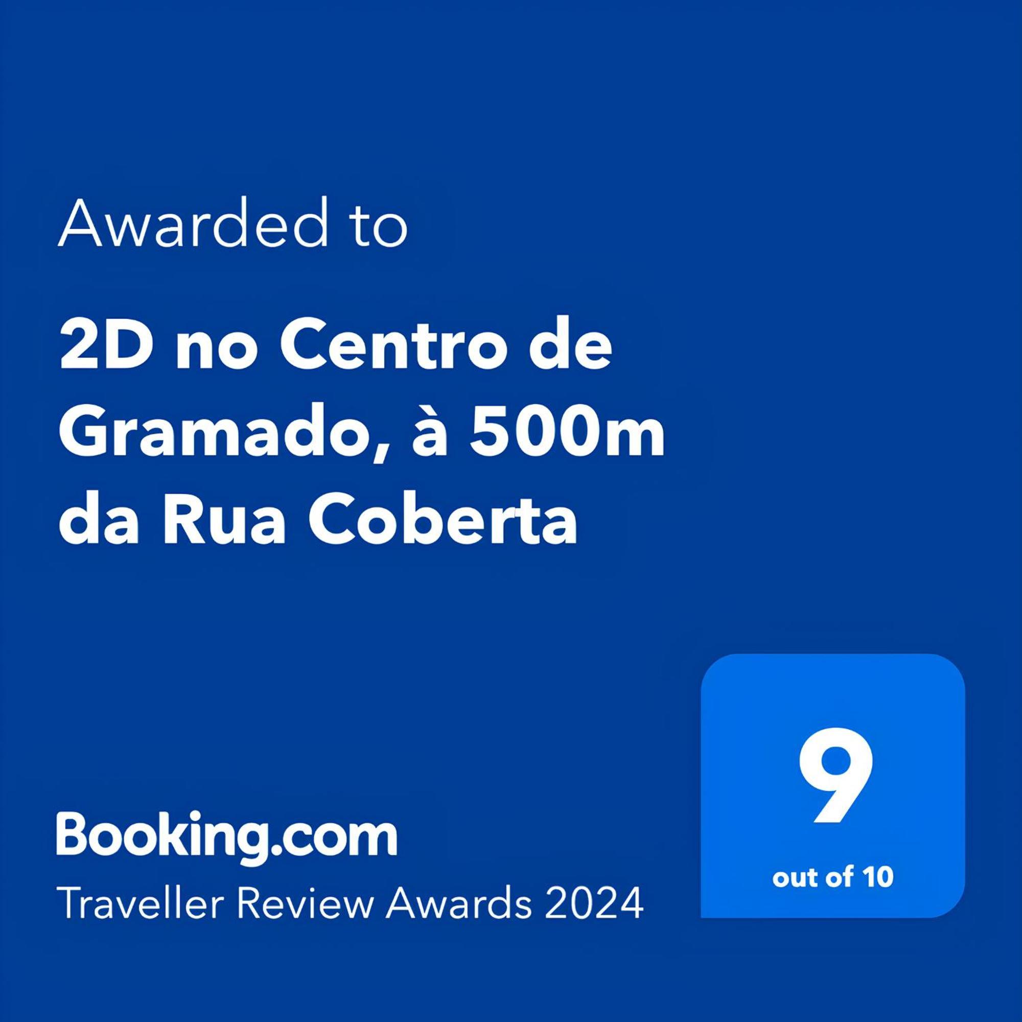 2D No Centro De Gramado, A 500M Da Rua Coberta Daire Dış mekan fotoğraf